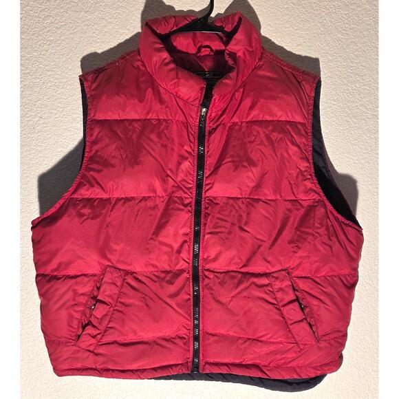 Vintage Eddie Bauer Red Goose Down Vest - Men's XL - Picture 1 of 6
